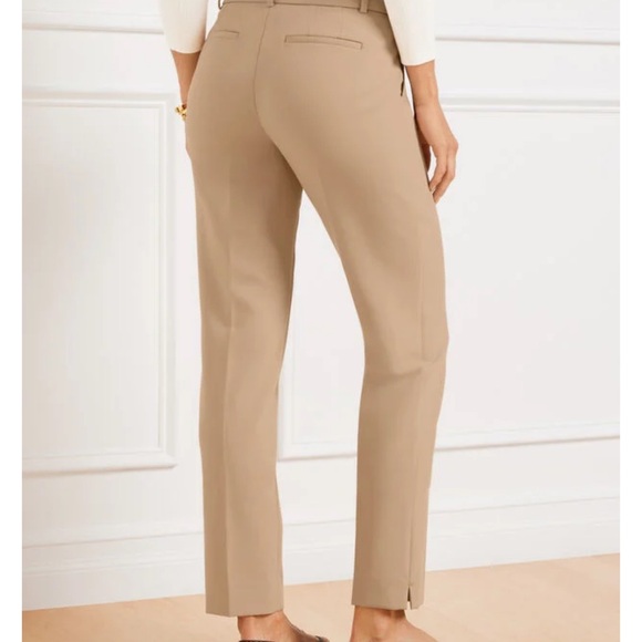 Talbots Olive Green High-Waist Ankle Pants - Picture 5 of 5